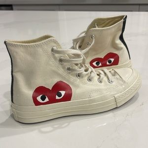 Comme des Garçons PLAY x Converse Unisex Chuck Taylor All Star High Top